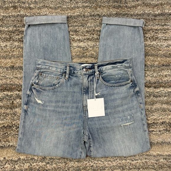Pistola High Rise Relaxed Roller Jeans Sz 28 NWT | Pistola High Rise Jeans NWT * - Picture 1 of 16